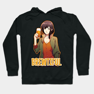 Brewtiful Anime Girl Hoodie